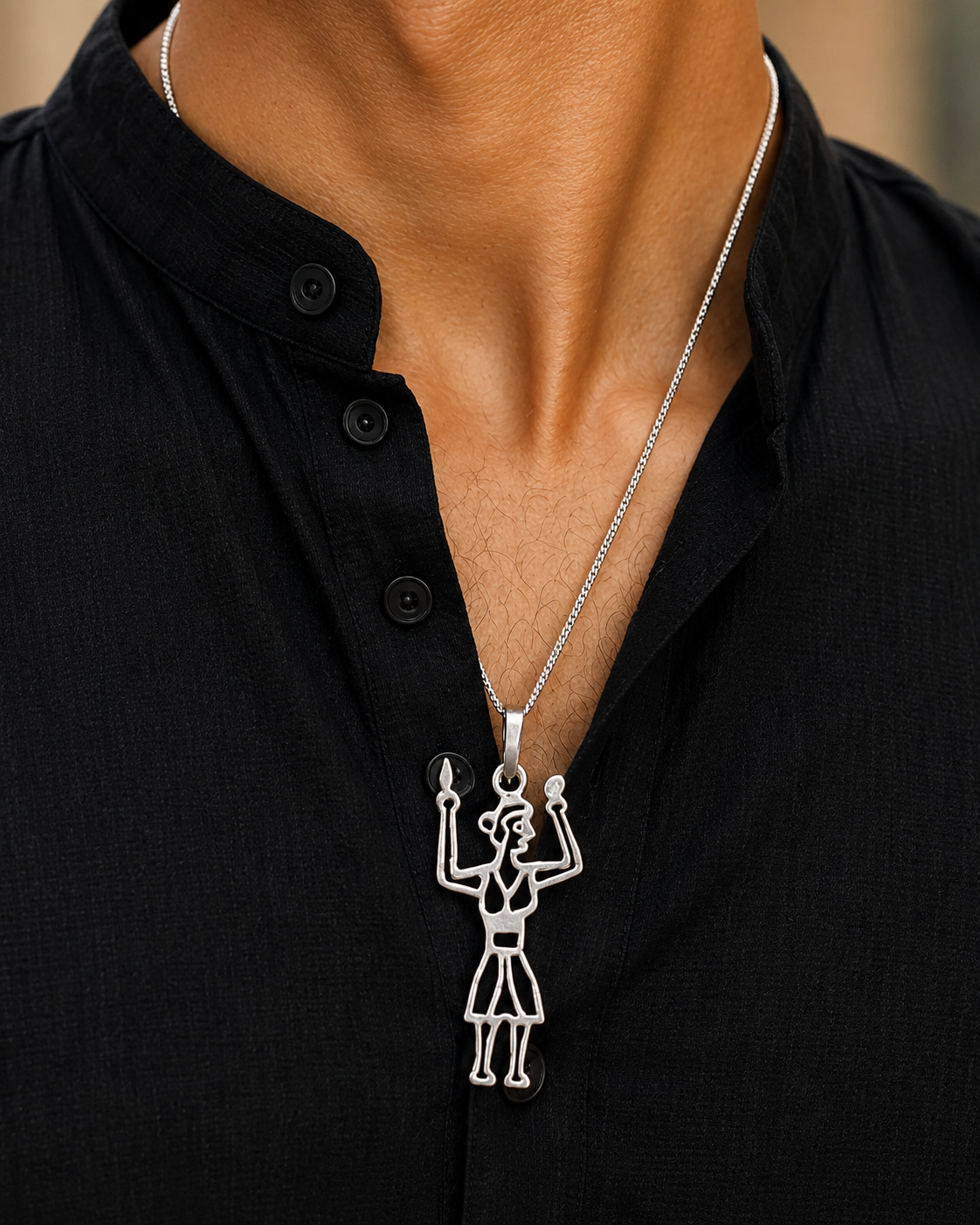 Tribal Warrior Pendant