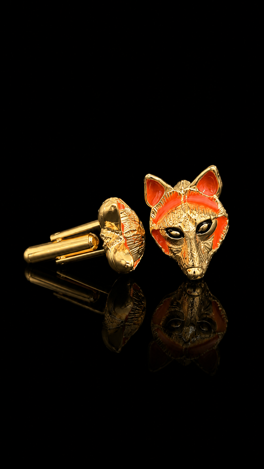 Vulpes Royale Fox Cufflinks