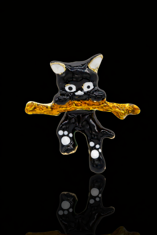 Playful Paws Cat Brooch