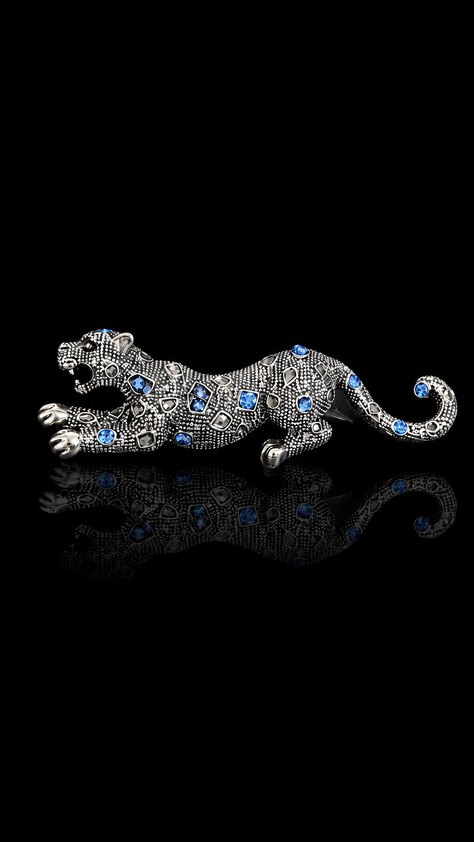 Imperial Panther Stride Brooch