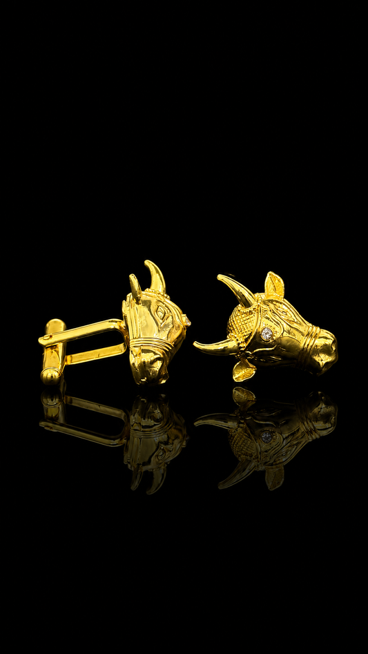 Royal Nandi Gold Cufflinks