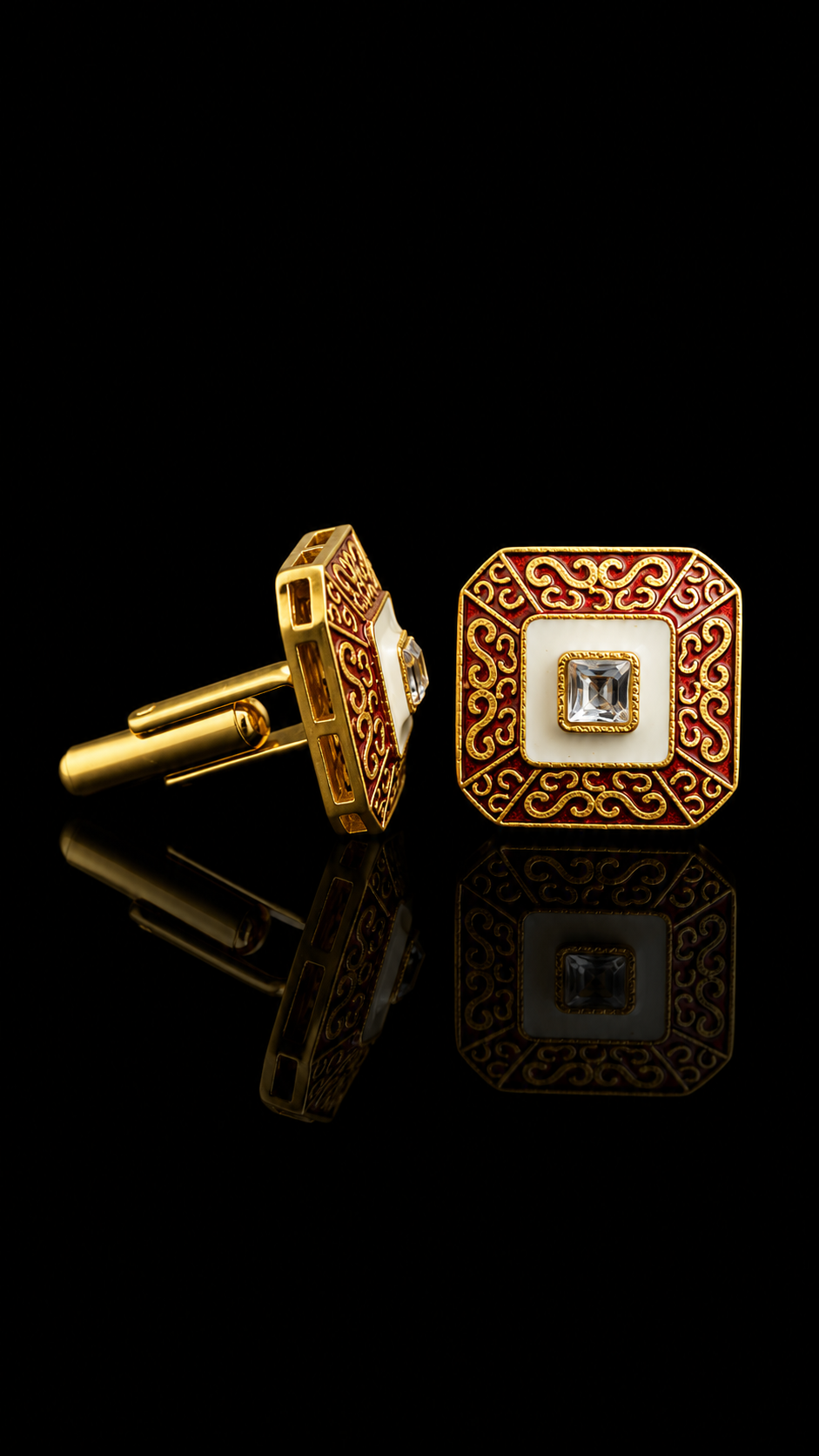 Royal Heritage Square Cufflinks