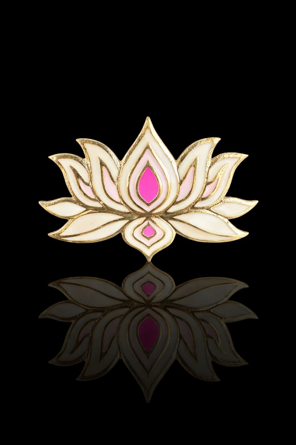 Padma Aura Lotus Brooch