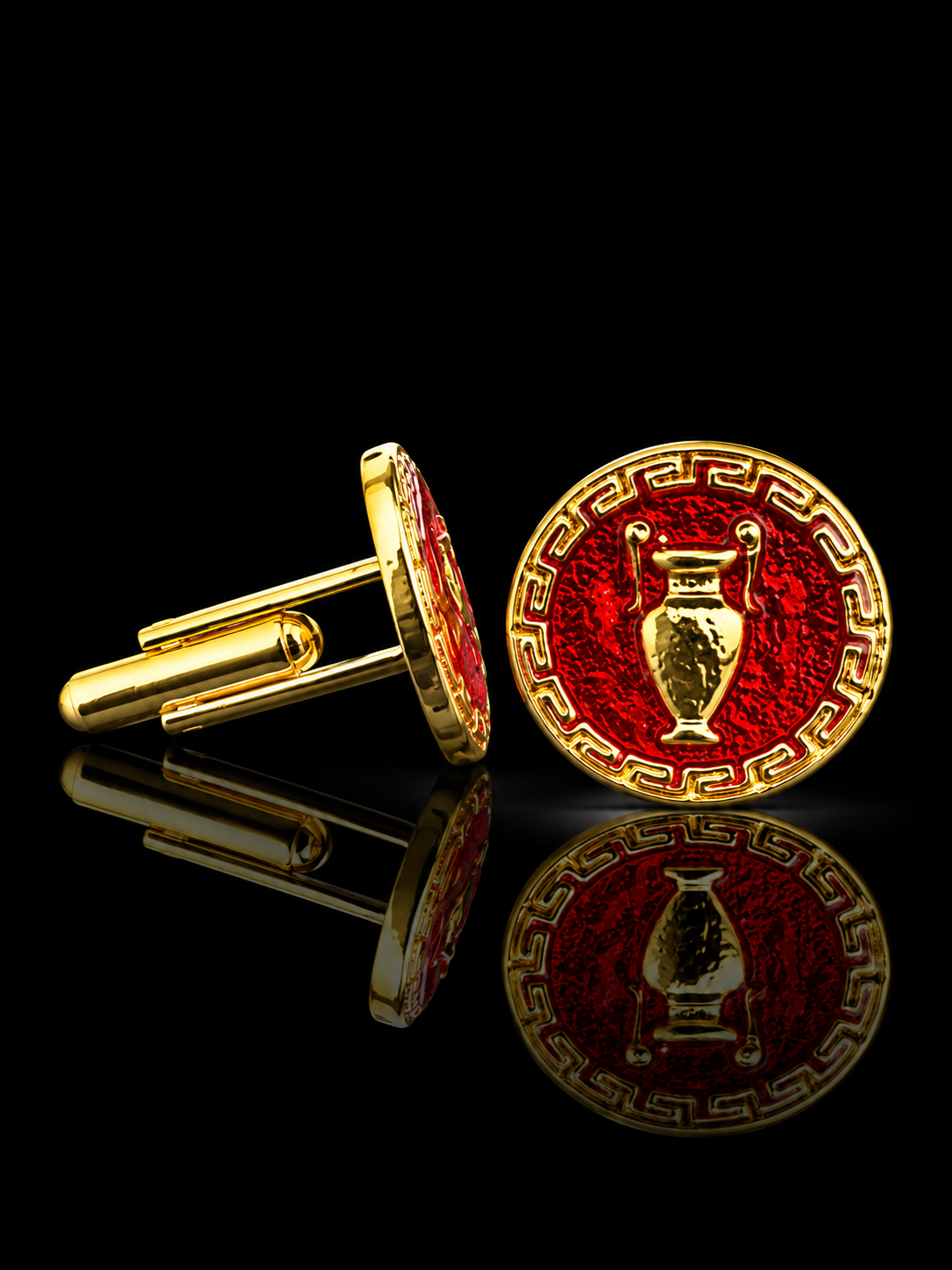 Royal Trophy Red Cufflinks