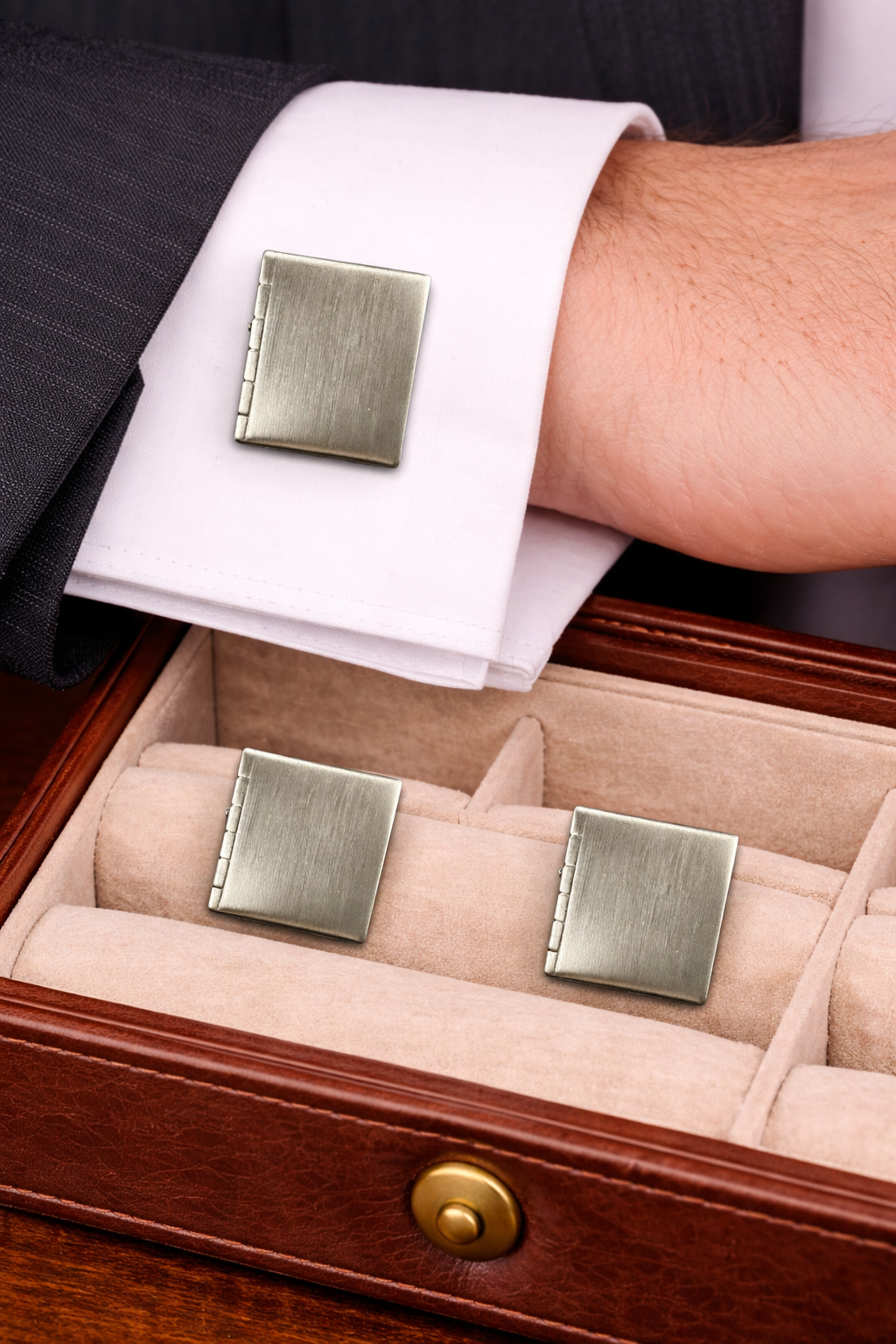 Signature Slate Cufflinks