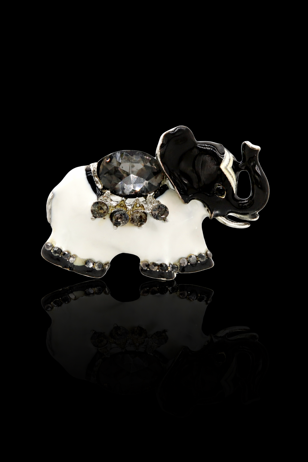 Majestic Mini Elephant Brooch