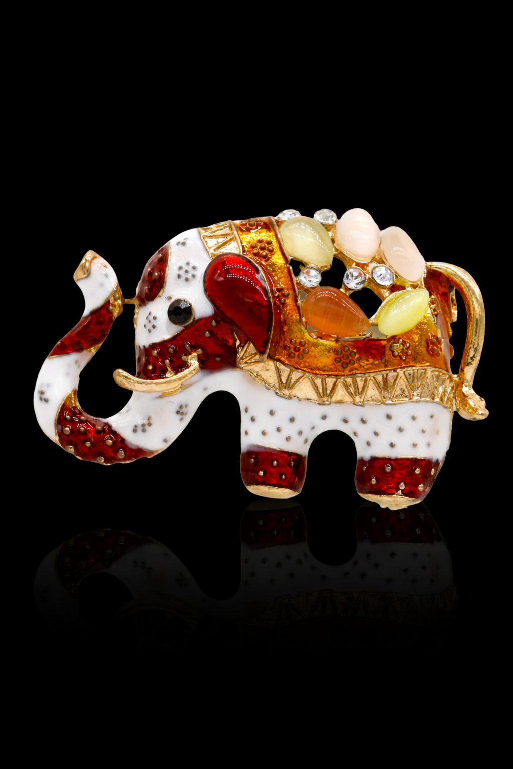 Shubh Gajraj Brooch