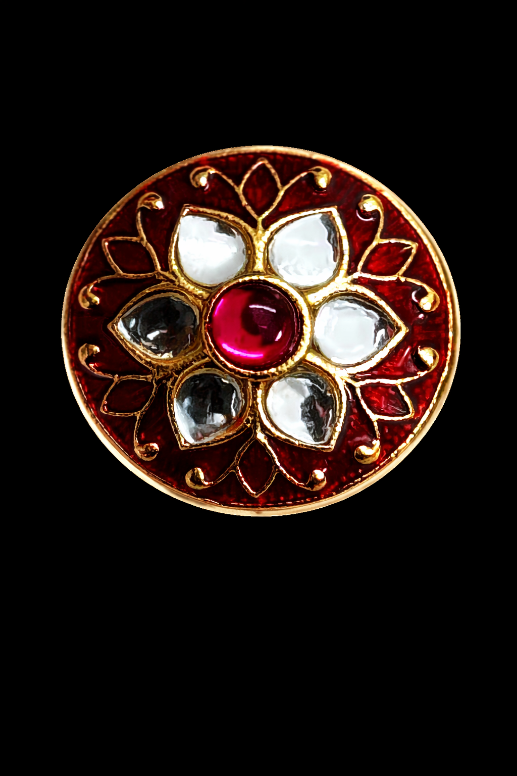 Zamrud Pushp Bandhgala Button