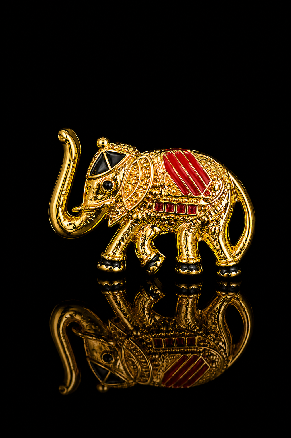 Royal Heritage Elephant Lapel Pin