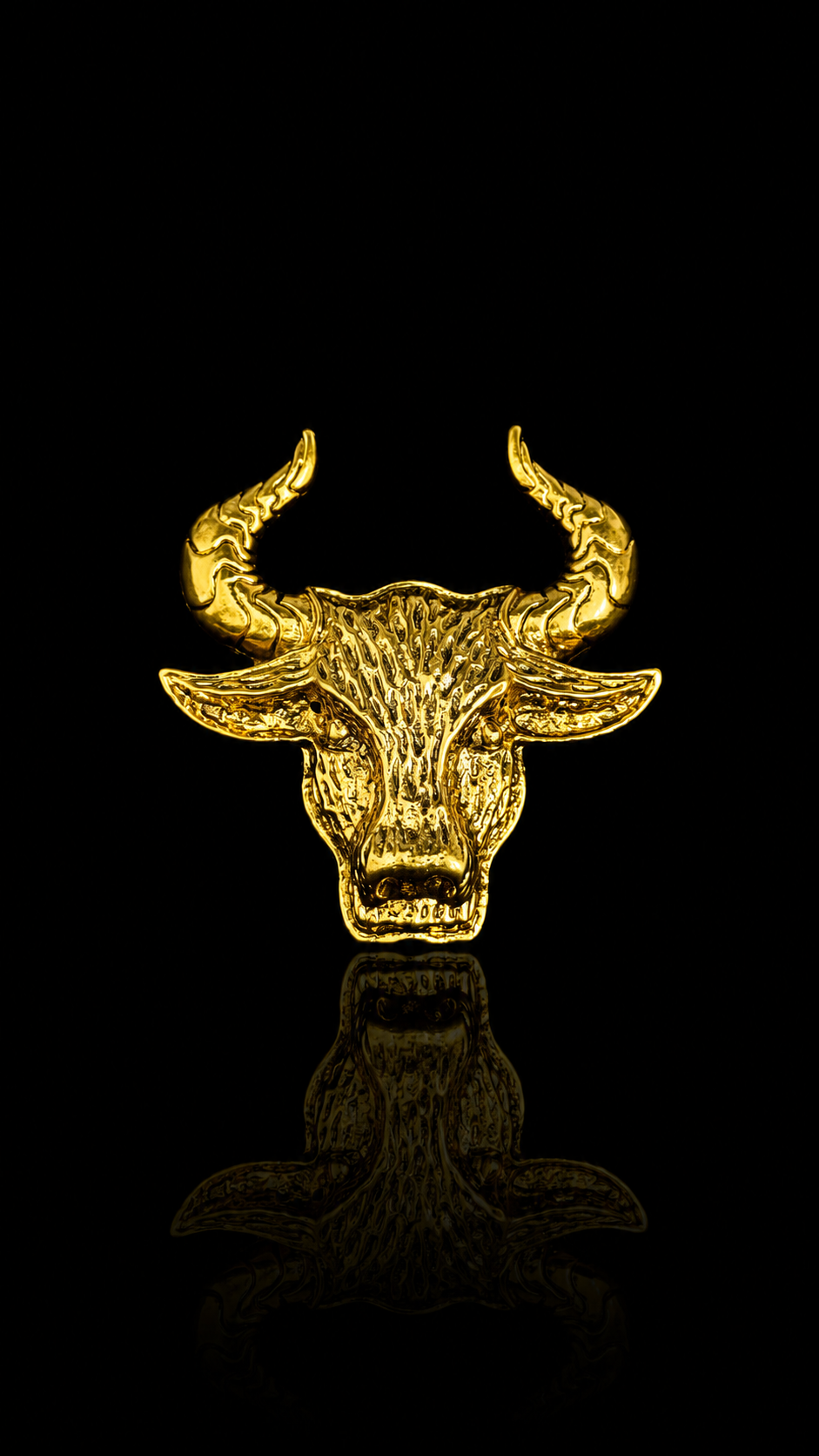 Bull Brooch