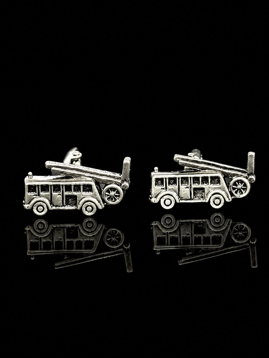 Fire Truck Novelty Cufflinks