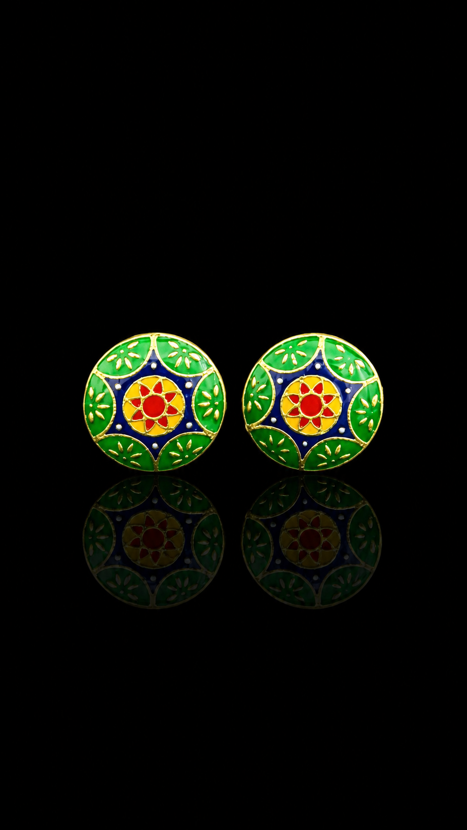 Royal Rangoli Heritage Cufflinks
