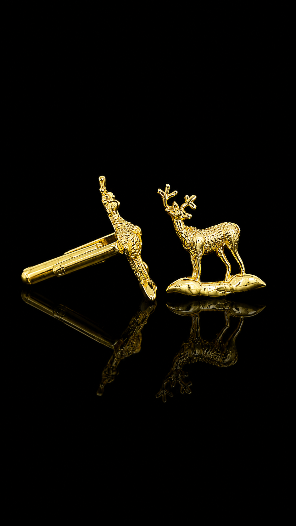 Golden Stag Majesty Cufflinks