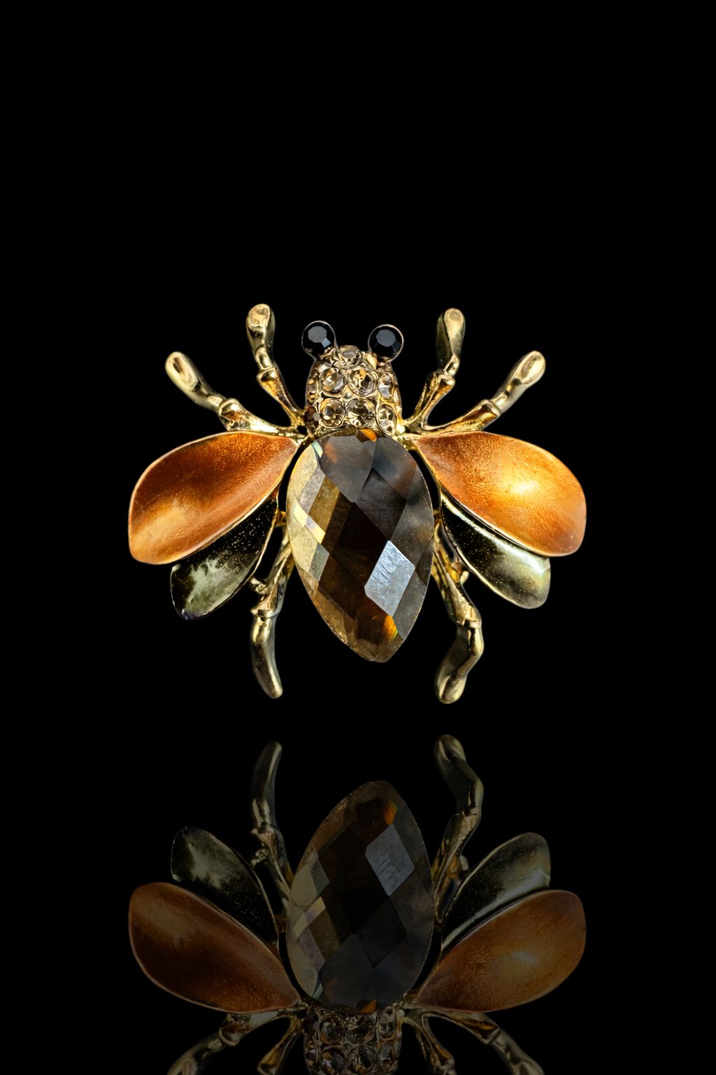 Gemwing Bee Brooch