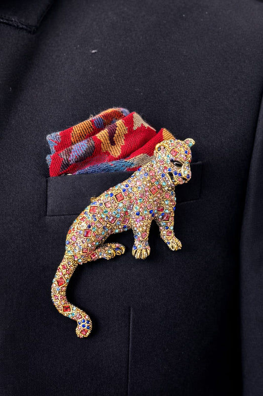 Maharaja Leopard Brooch