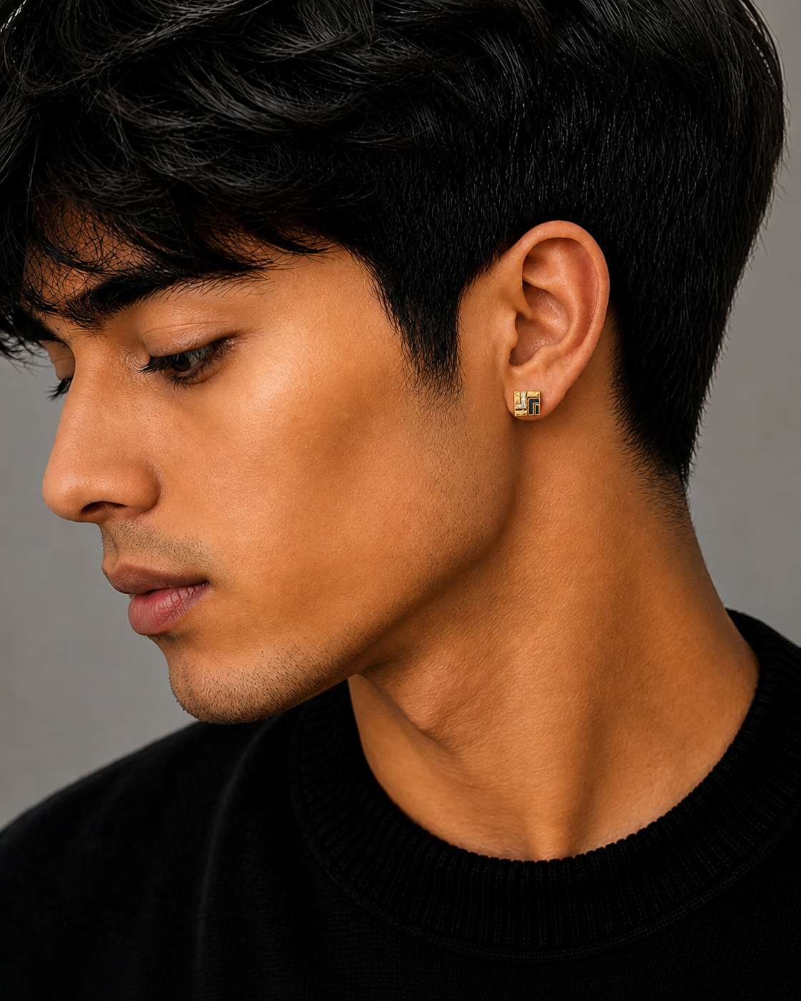 Urban Luxe Geometric Stud Earrings