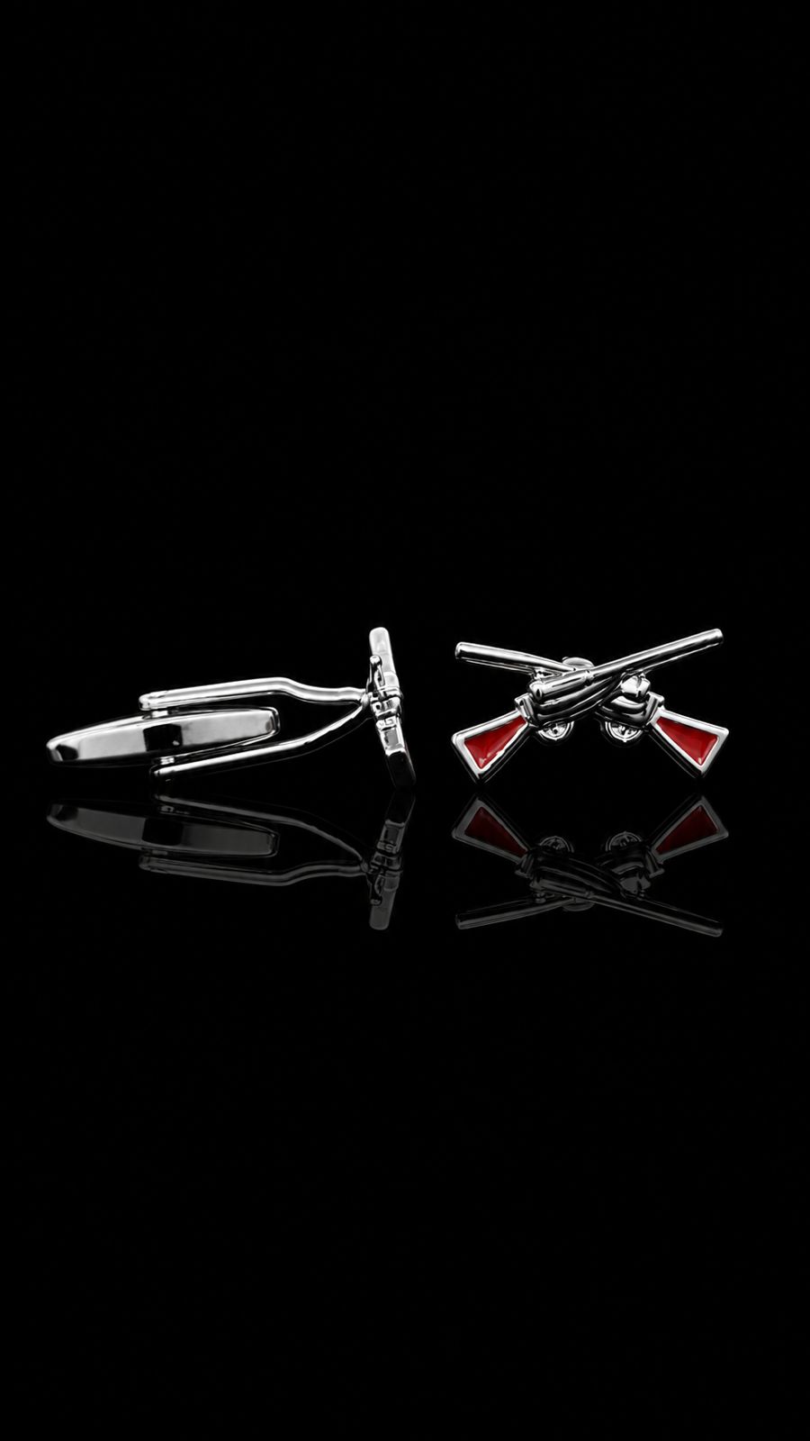 Crossed Rifle Cufflinks