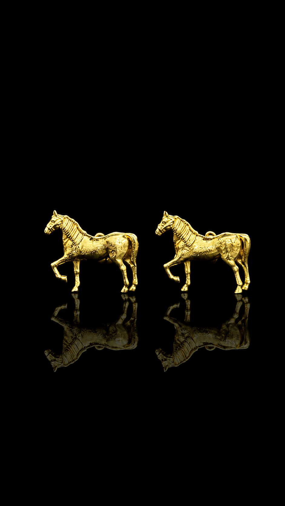 Golden Stallion Cufflinks