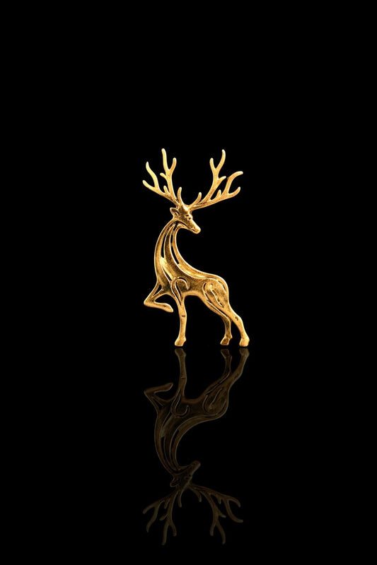 Regal Arc Stag Brooch