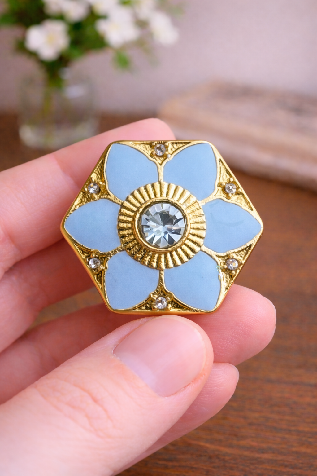 Neel Pushp Hexa Bandhgala Button