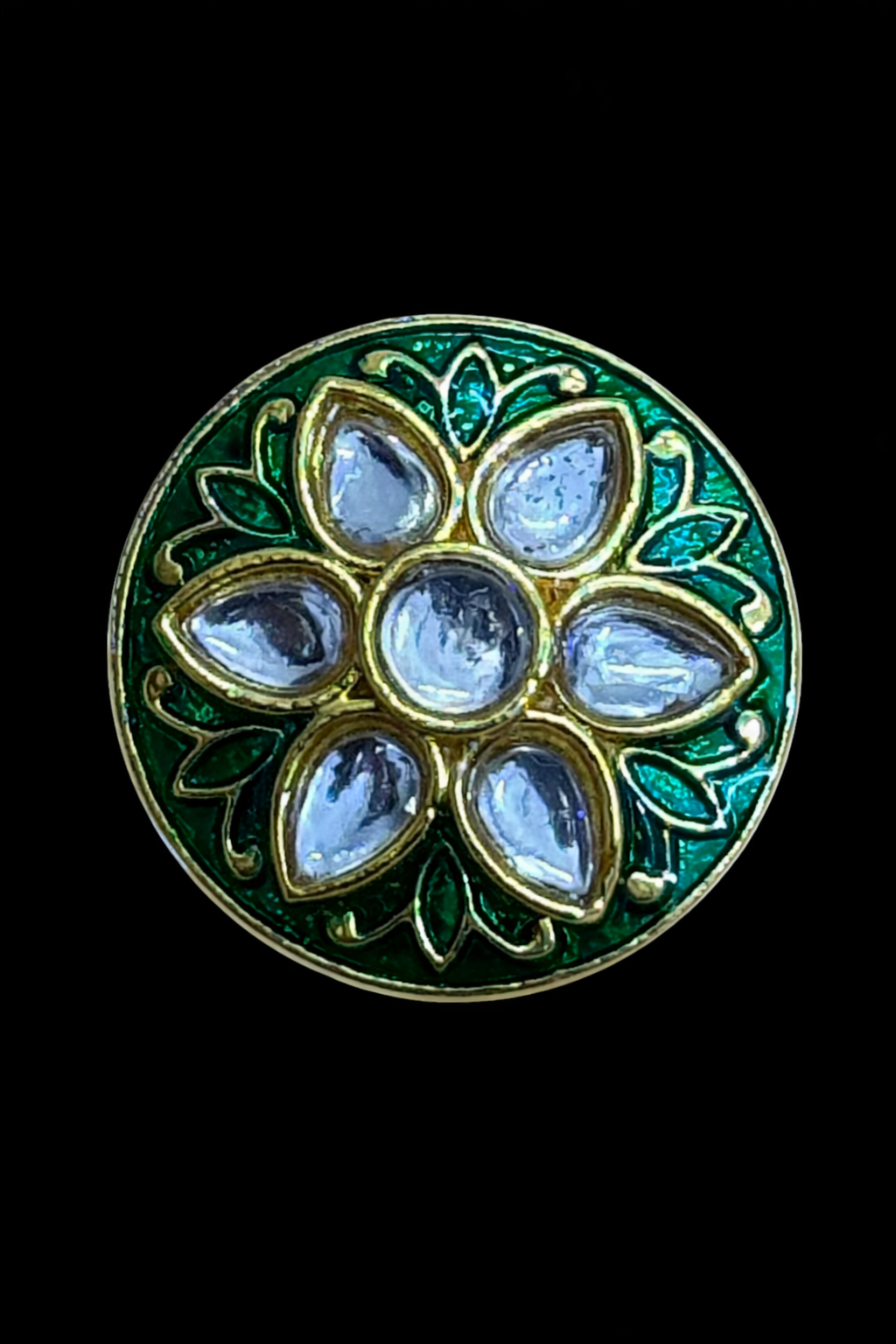 Zamrud Pushp Bandhgala Button