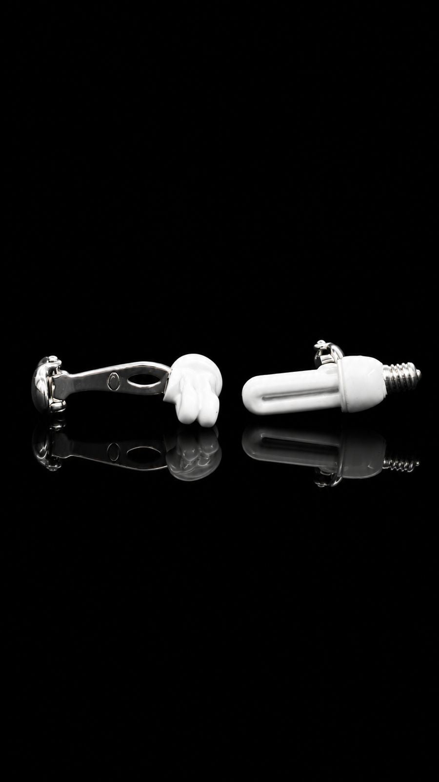 Vintage Bulb Novelty Cufflinks