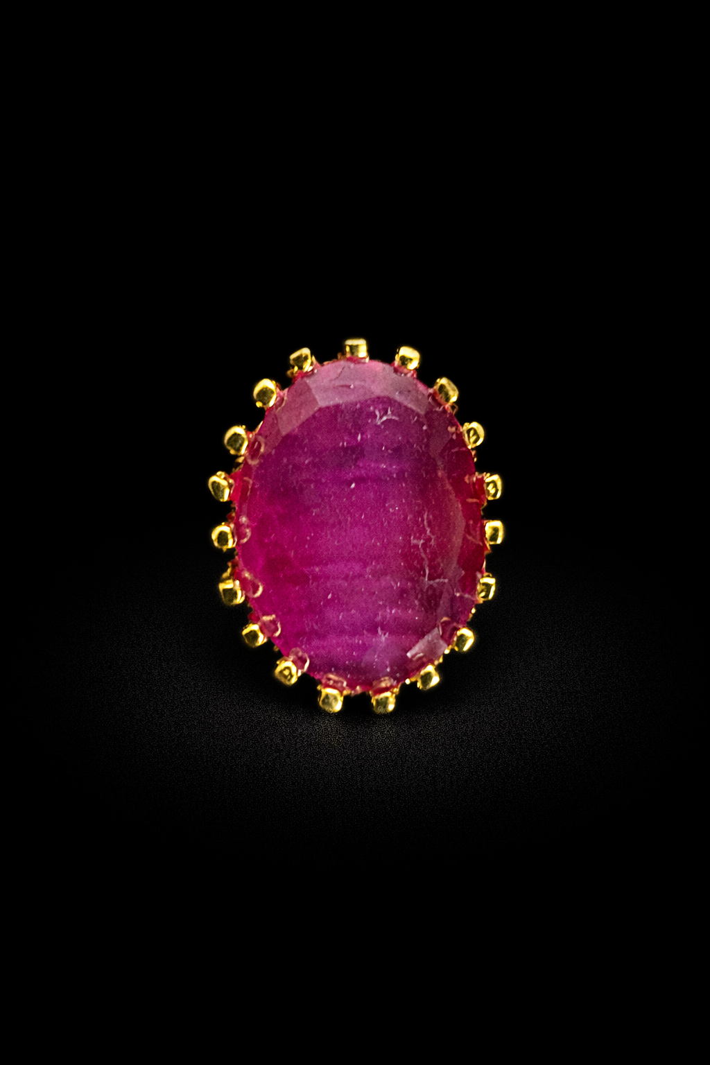 Royal Ruby Kurta Button