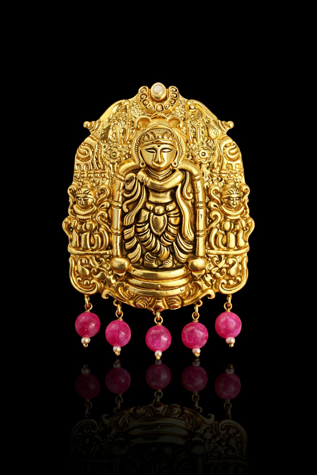 Divine Heritage Temple Brooch