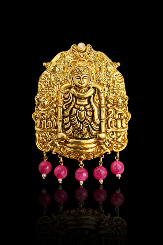 Divine Heritage Temple Brooch