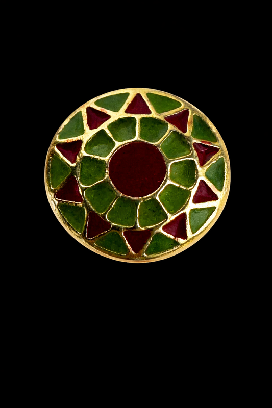 Rangoli Mosaic Kurta Button