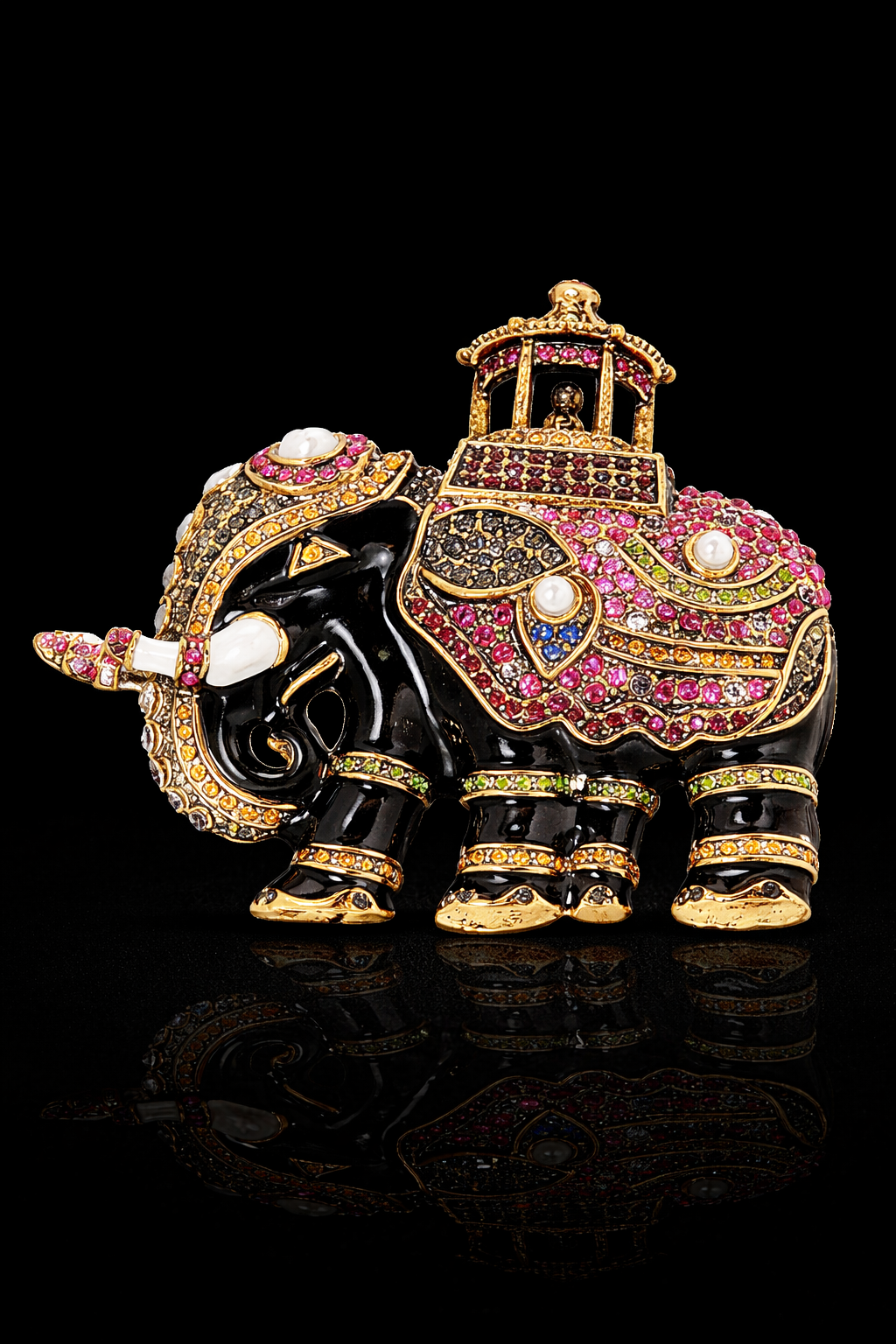 Royal Elephan Brooch
