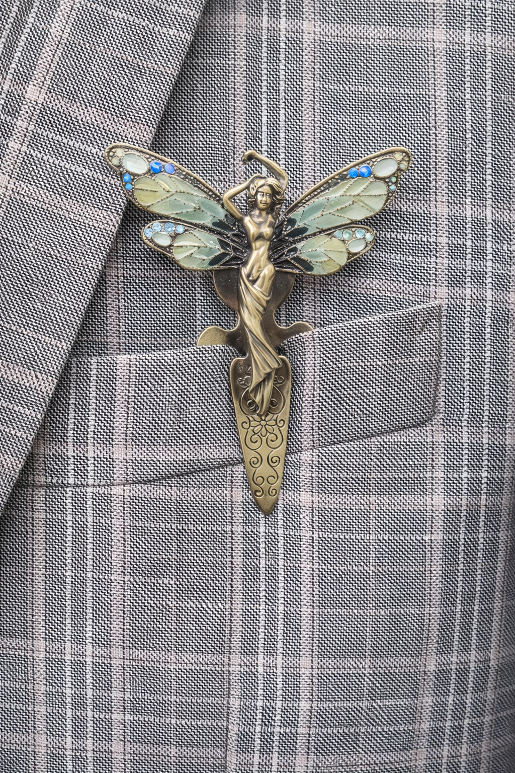 Classic Brass Pocket Square