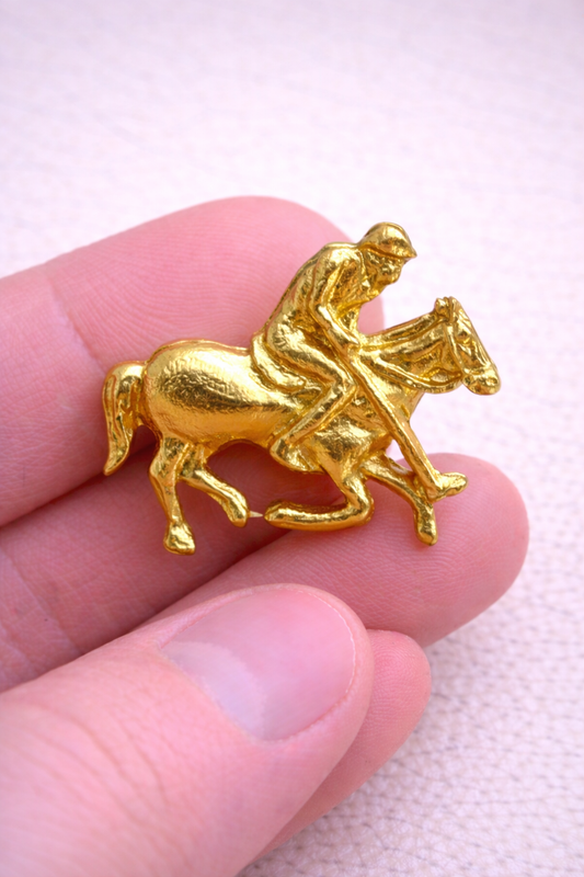 Raj Veer Polo Heritage Button