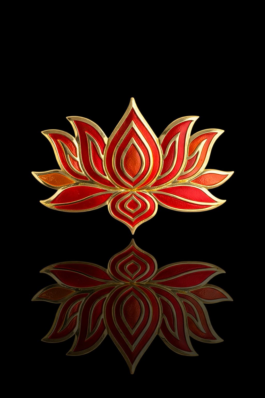 Padma Aura Lotus Brooch