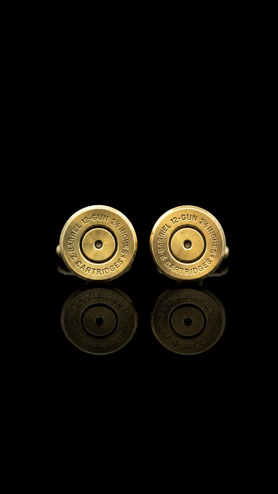 Bullet Cartridge Cufflinks