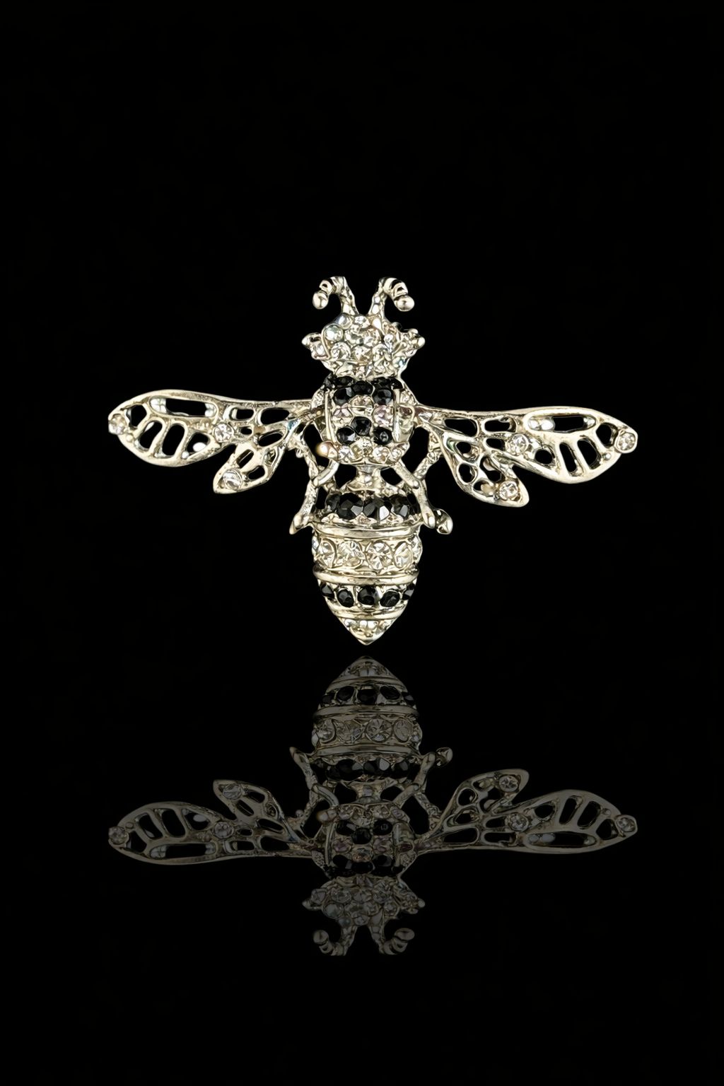 Ivory Luxe Bee Brooch