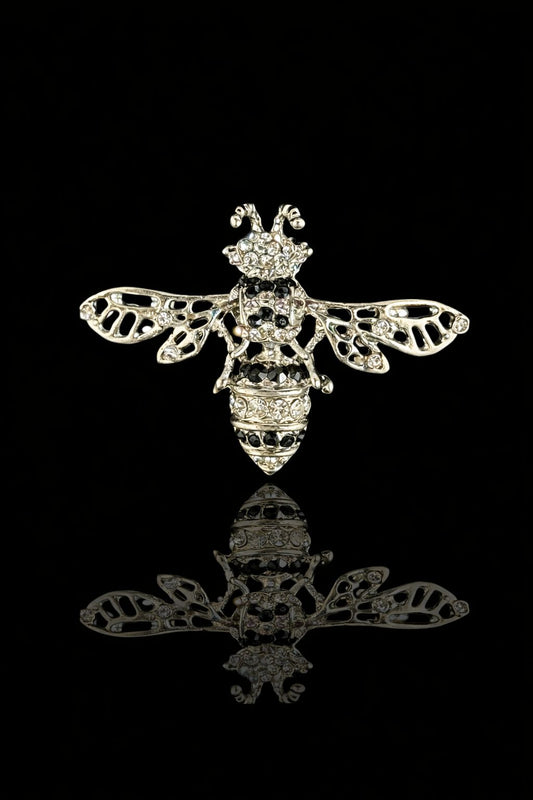 Ivory Luxe Bee Brooch