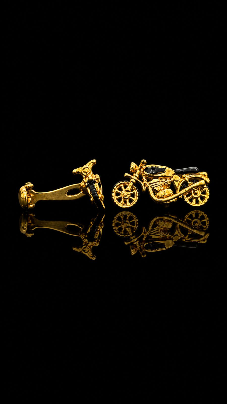 Vintage Motorcycle Novelty Cufflinks