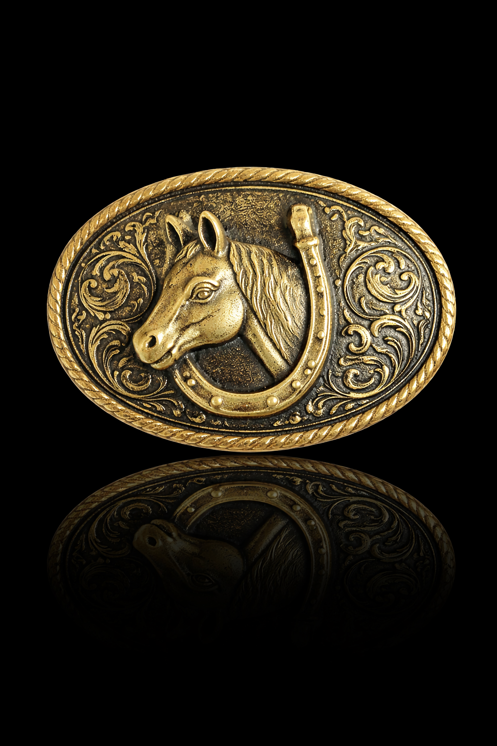 Royal Stallion Belt Buckle
