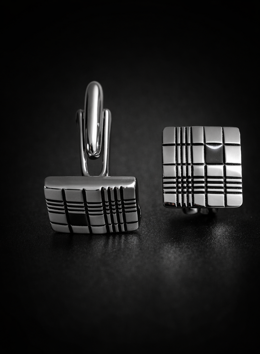 Structured Grid Cufflinks