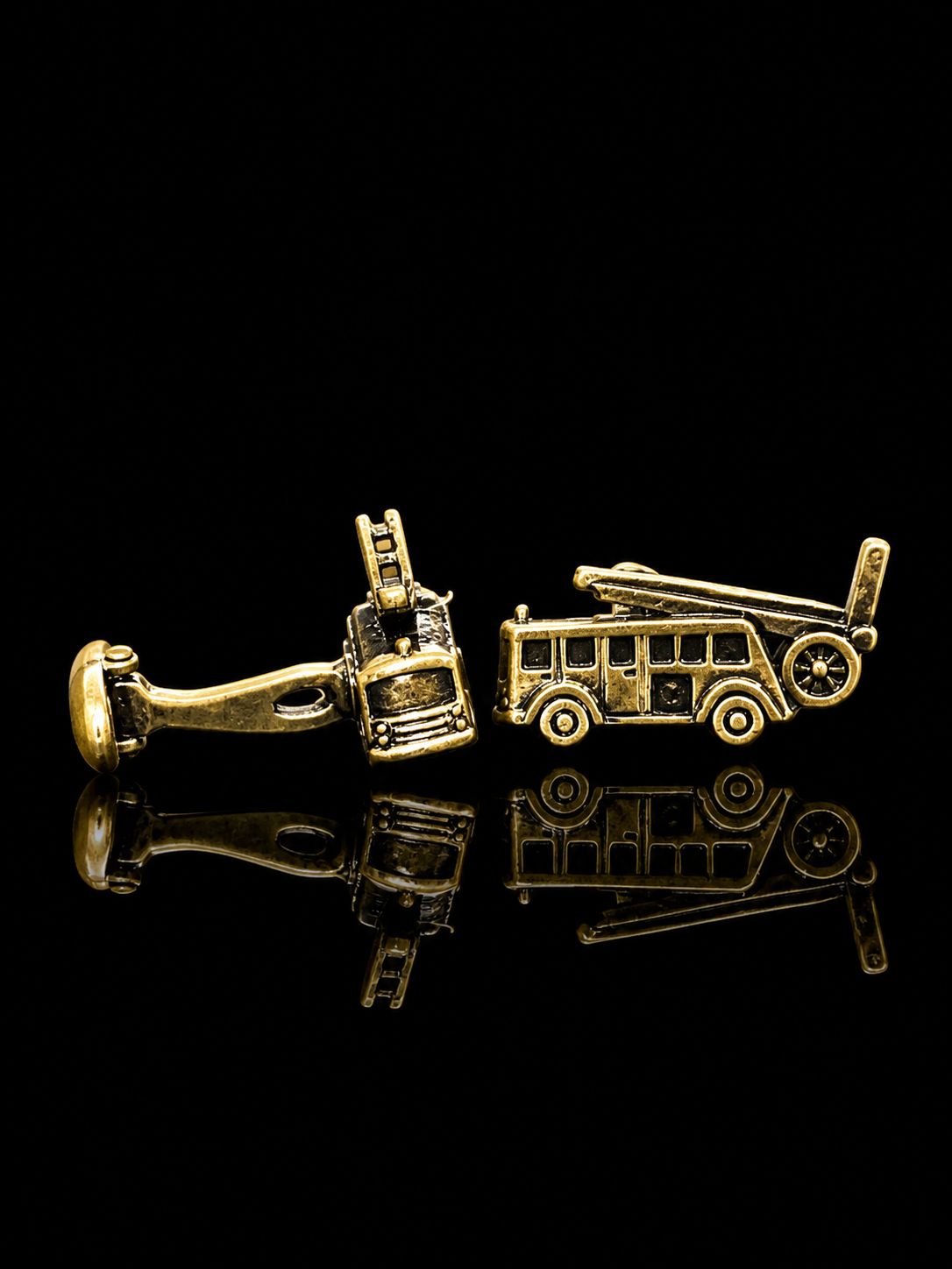 Fire Truck Novelty Cufflinks