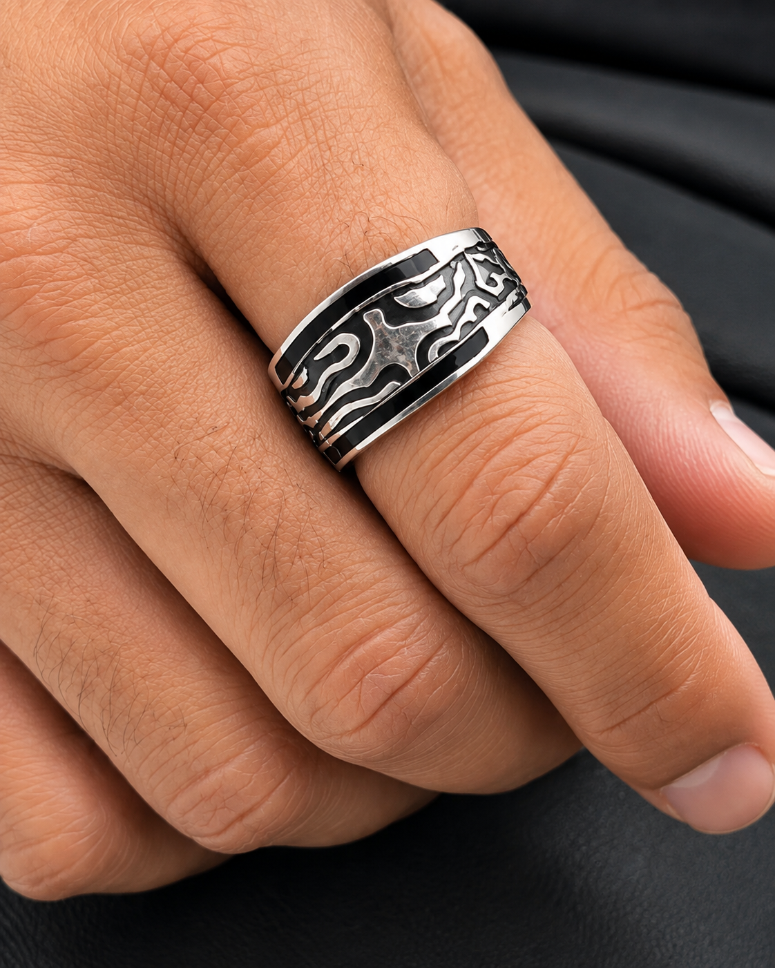 Shilp Edge Silver Ring