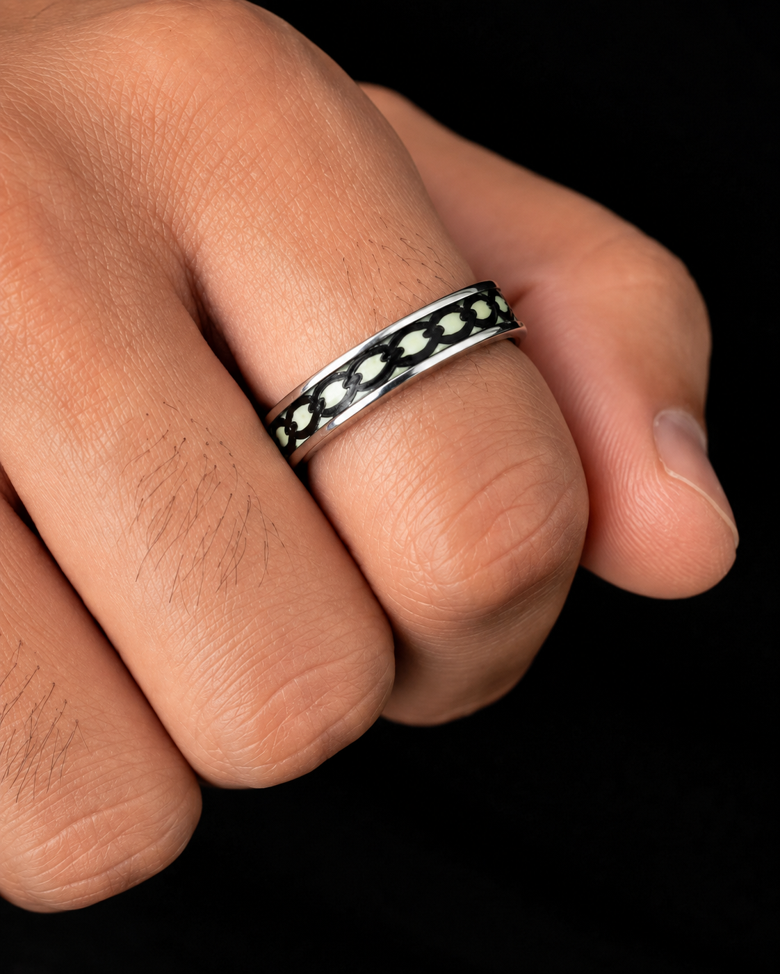 Sutra Silver Ring