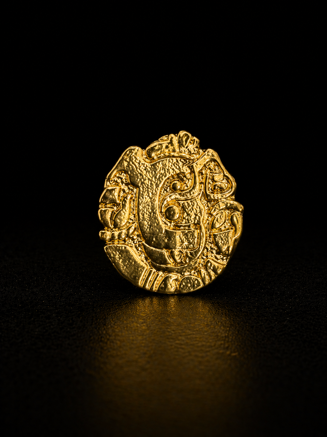 Royal Ganesha Emblem Brooch