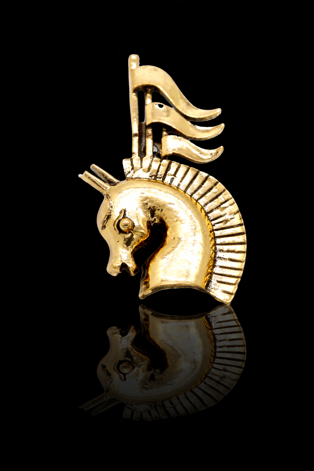 Warrior Crest Brooch