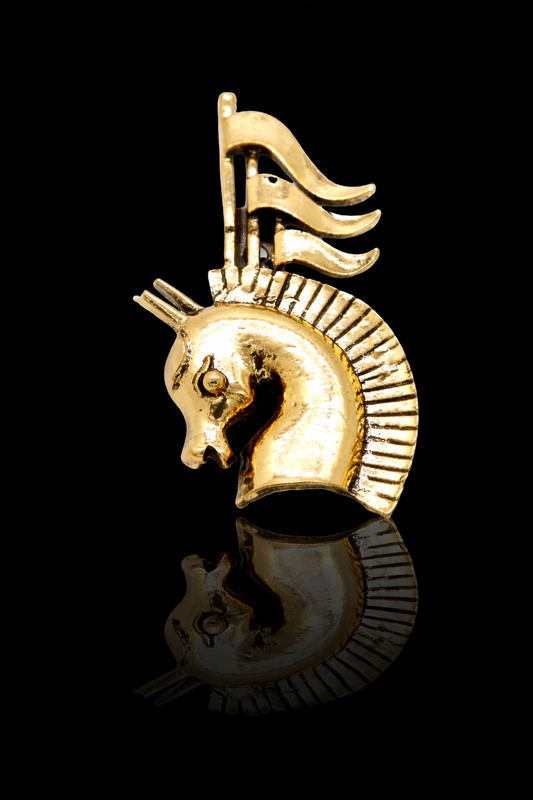 Warrior Crest Brooch