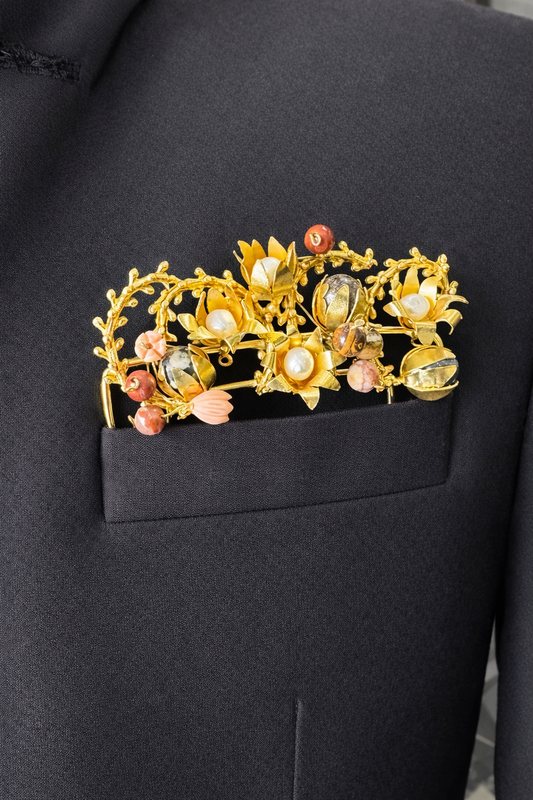 Floral Garden Pocket Square