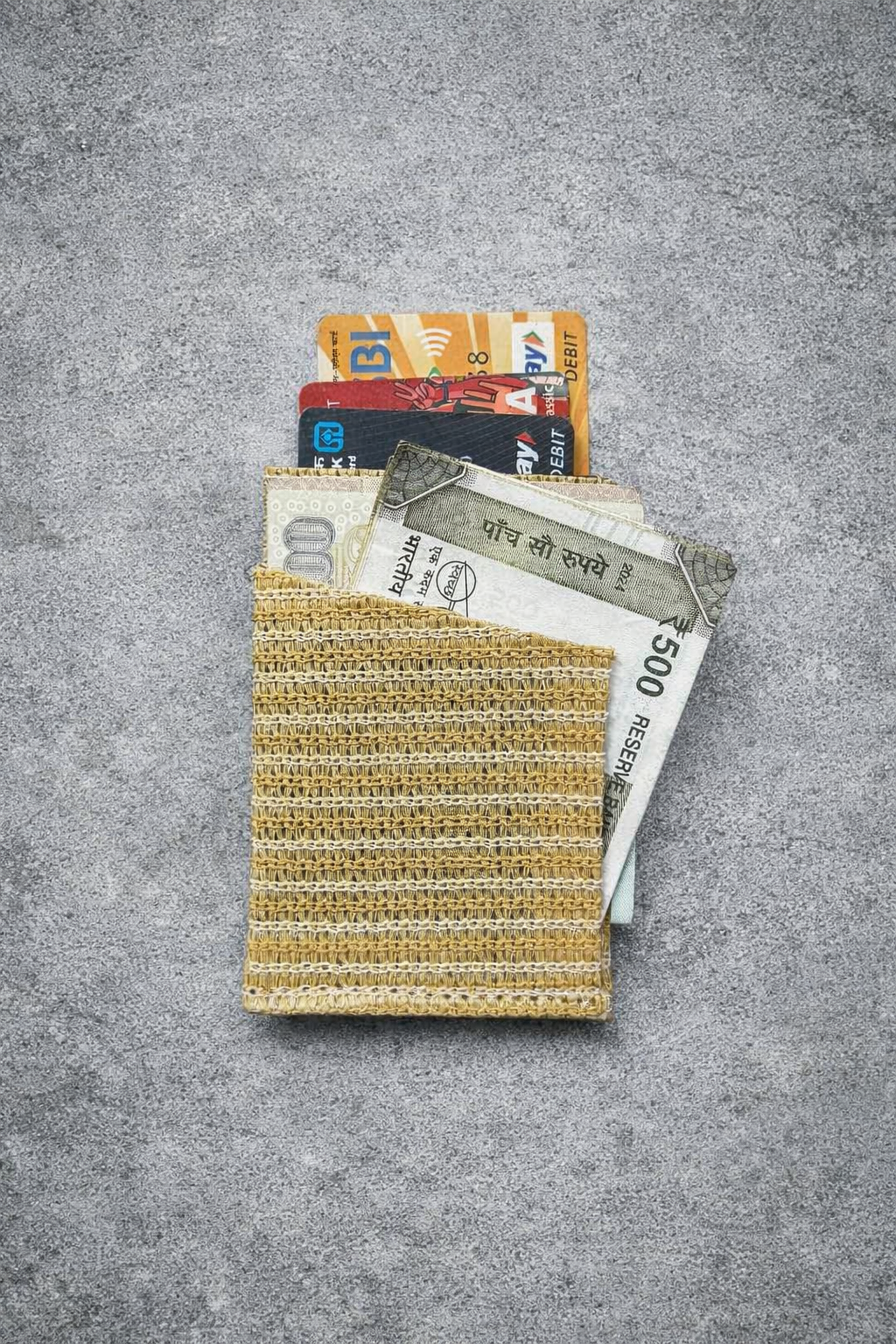 Minimalist Upcycled Plastic Wallets