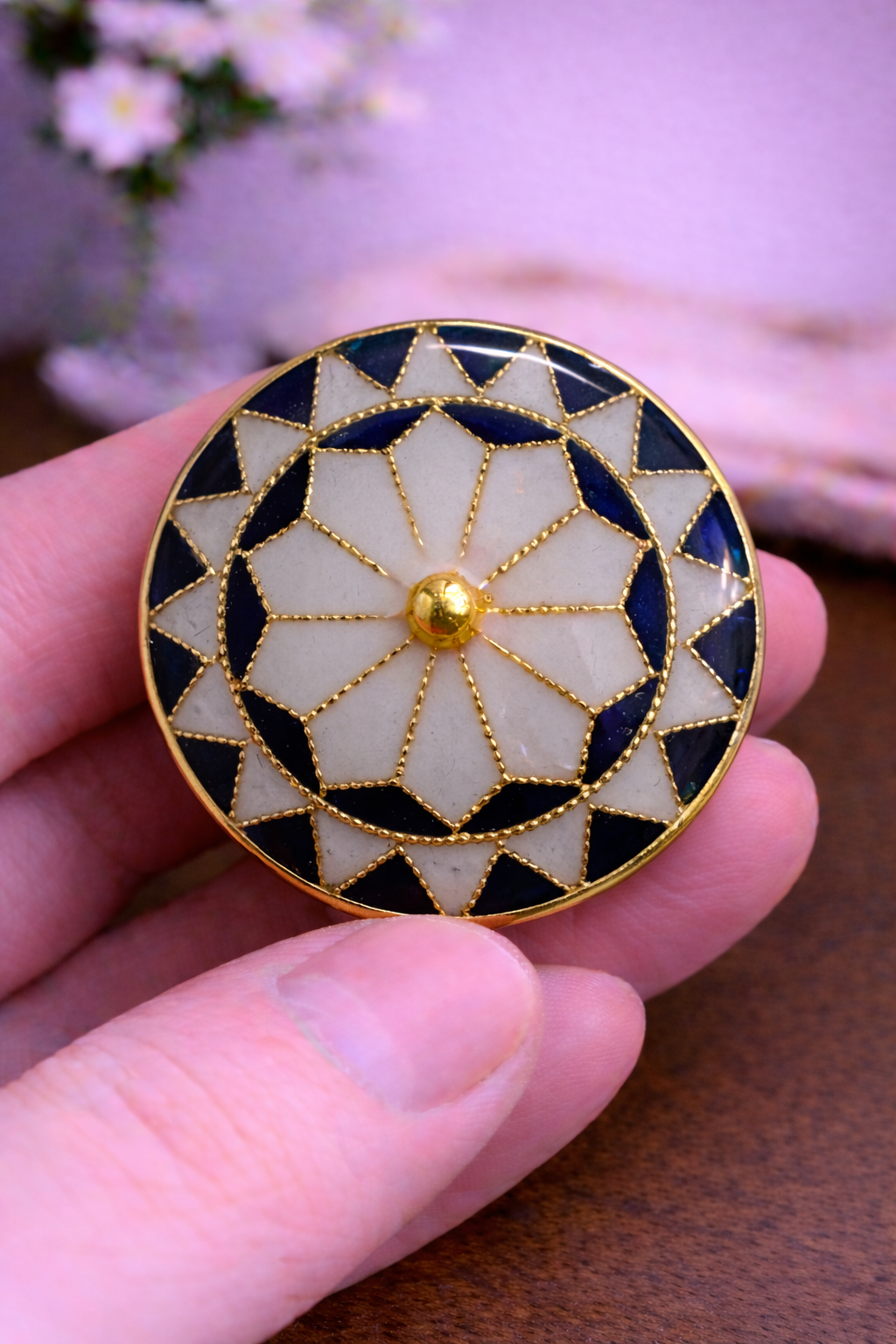 Mosaic Bandhgala Button