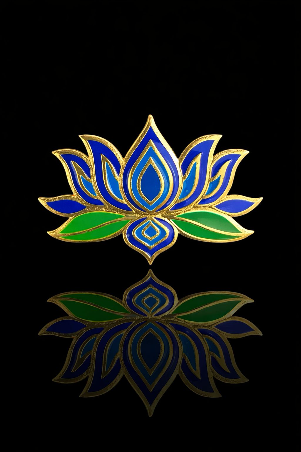 Padma Aura Lotus Brooch